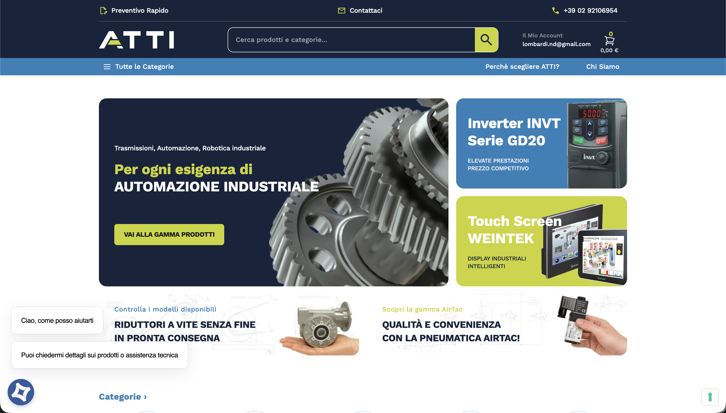 (Ri)nasce l'E-Commerce ATTI