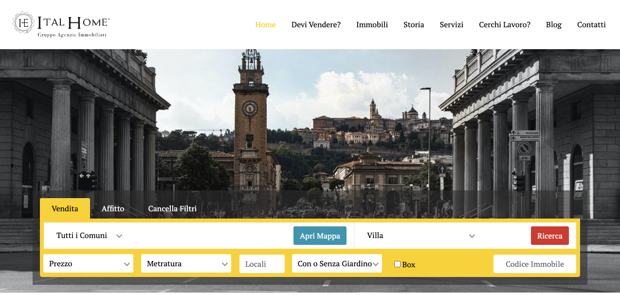 Lancio del Nuovo Sito: Ital Home