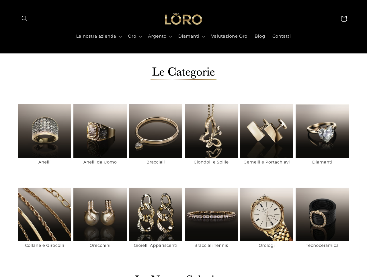 Nuovo e-Commerce: LORO 750
