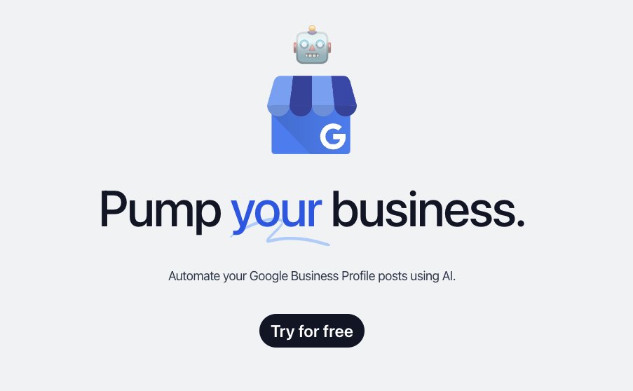 Nuovo Servizio: Pump Your Business (beta)