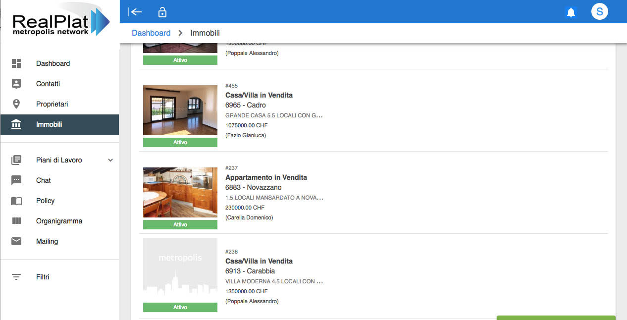 Rilascio di RealPlat Versione 1